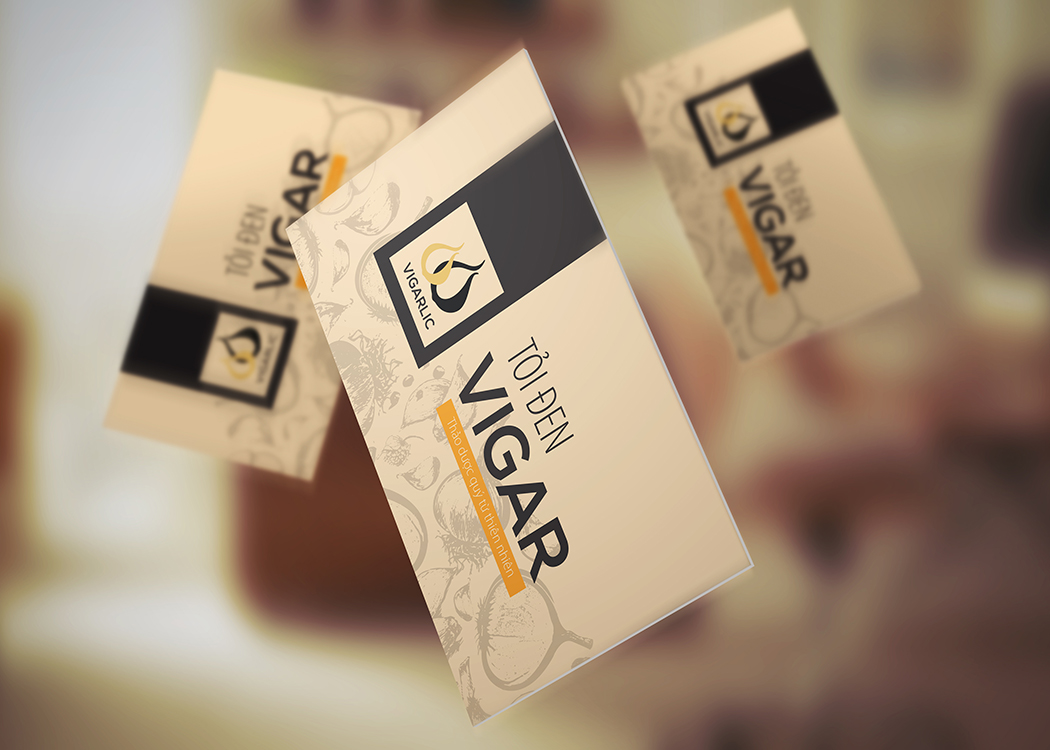 VIGARLIC - Sáng tạo mẫu thiết kế bao bì và nhận diện thương hiệu tỏi đen VIGARLIC